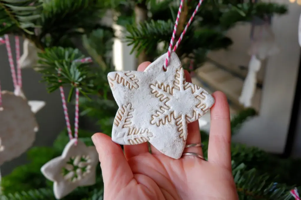 salt dough ornaments
