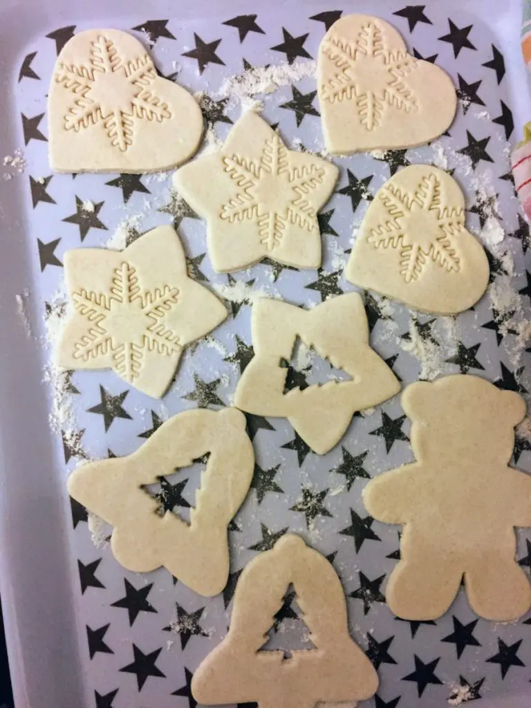 salt dough ornaments