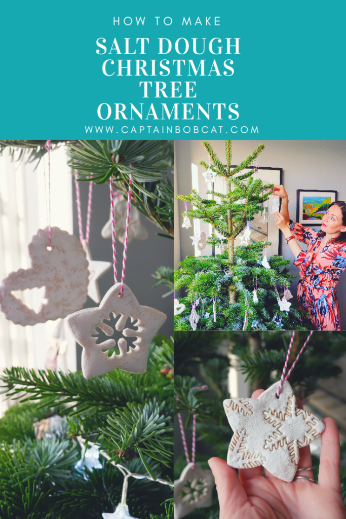 Real Christmas Tree And Salt Dough Ornaments: Eco-Friendly Christmas