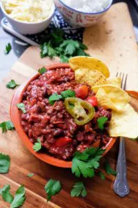 vegan chilli recipe