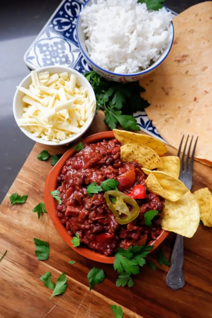 vegan chilli sin carne recipe