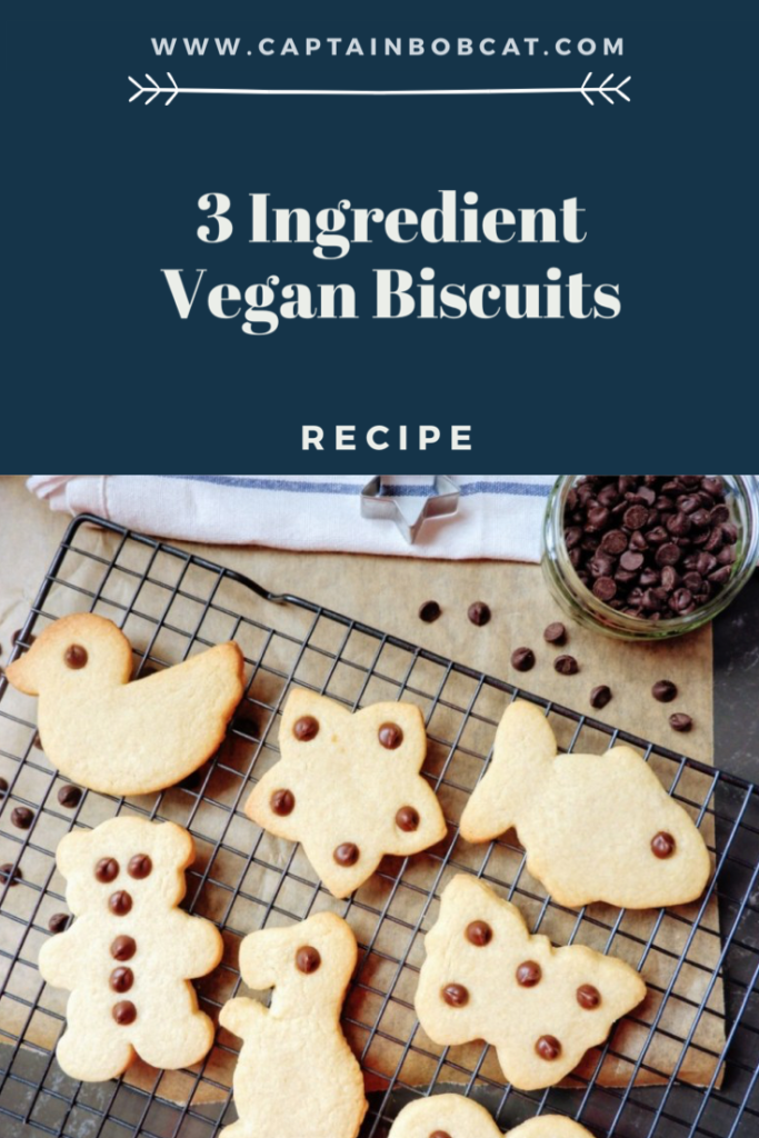 3 Ingredient Vegan Biscuits - Simple and Delicious!