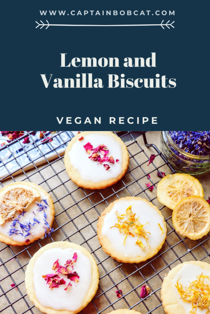 vegan lemon vanilla biscuits Vegan Lemon And Vanilla Biscuits Recipe