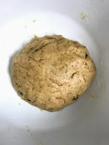 vegan banana walnut cookies