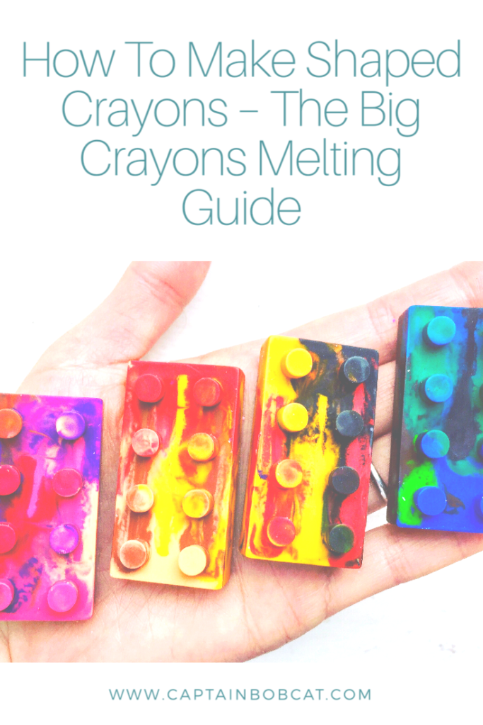 How To Make Shaped Crayons - The Big Crayons Melting Guide