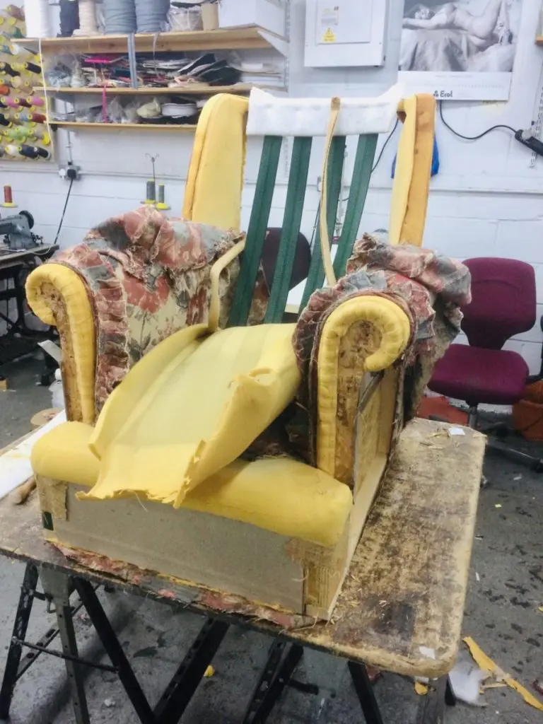 old arm chair