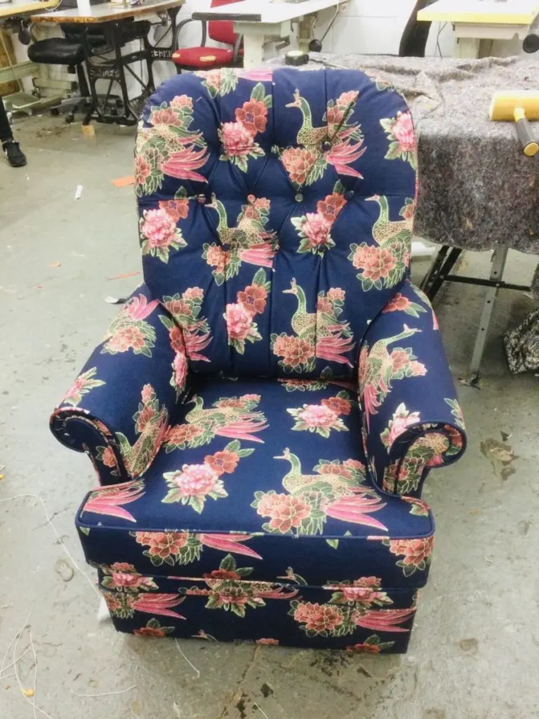 old arm chair: upcycle instead of buying new