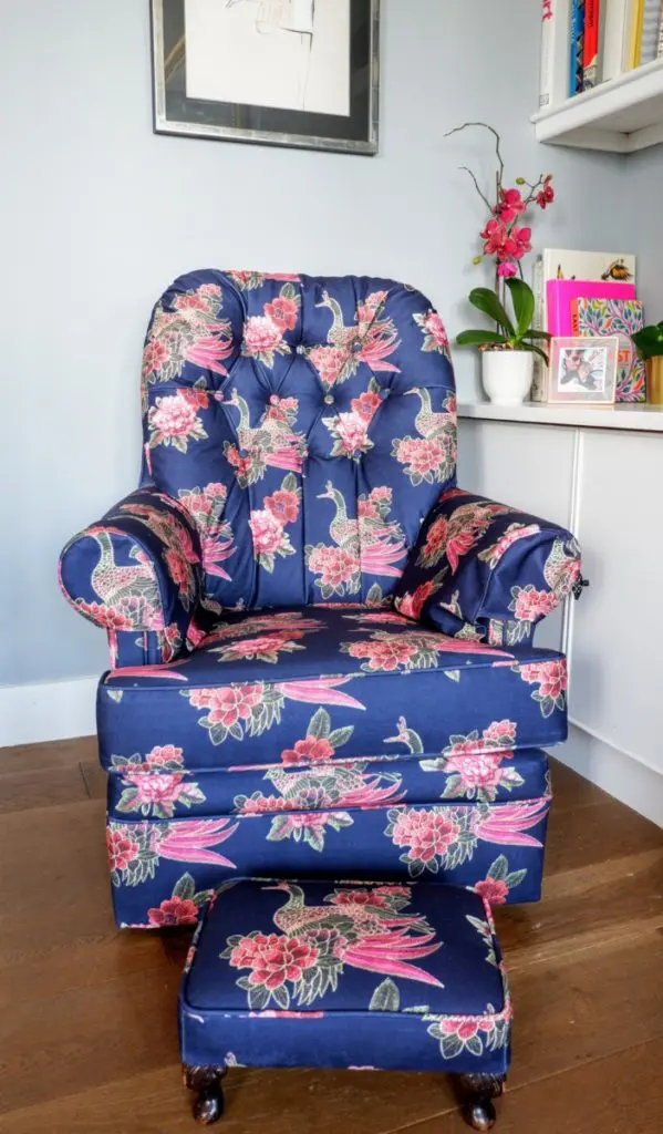 upholstered armchair upholstered armchair: upcycle instead of buying new