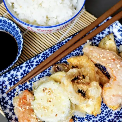 simple vegetable tempura