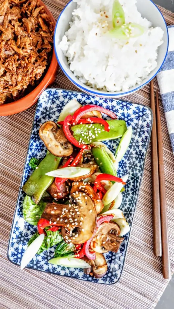 Simple Oriental Stir Fry (Vegan Recipe)