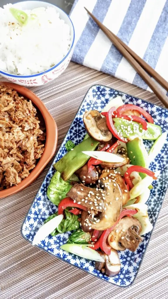 Simple Oriental Stir Fry (Vegan Recipe)