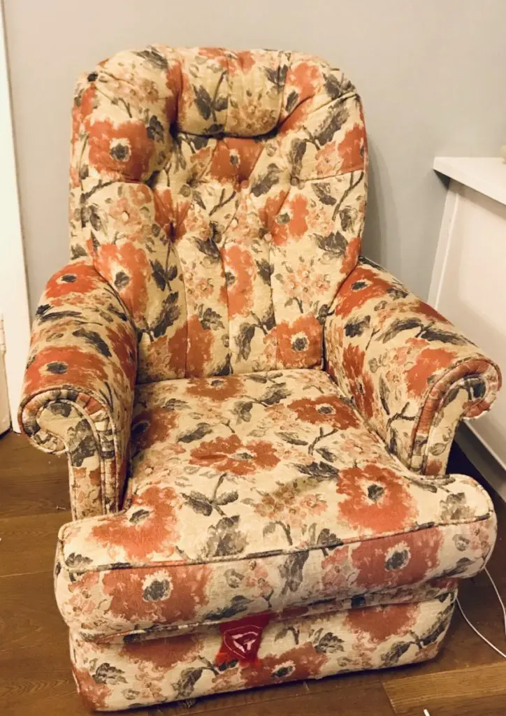 old arm chair