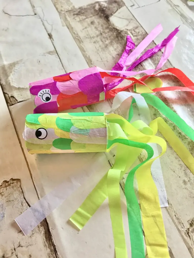 koi fish craft: Home Schooling made fun