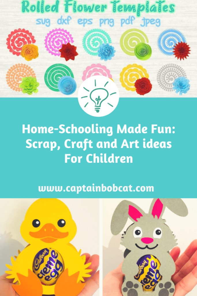 Home-Schooling Made Fun: Scrap, Craft and Art ideas For Children
