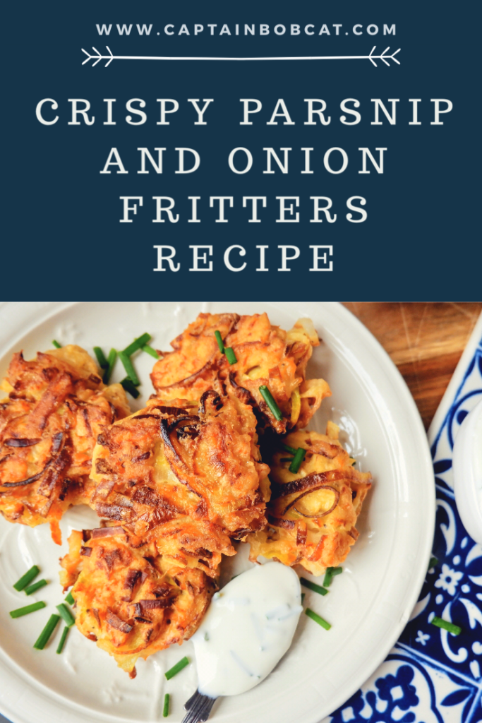 Crispy Parsnip And Onion Fritters