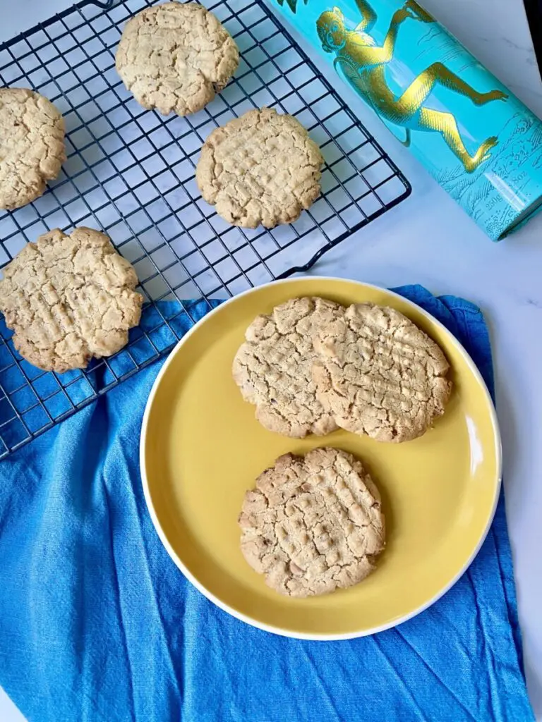 vegan peanut butter cookies