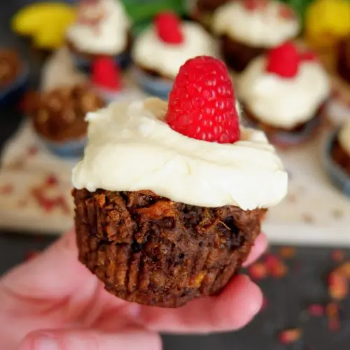 sweet potato carob cupcakes