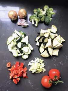 6 vegetable pasta sauce