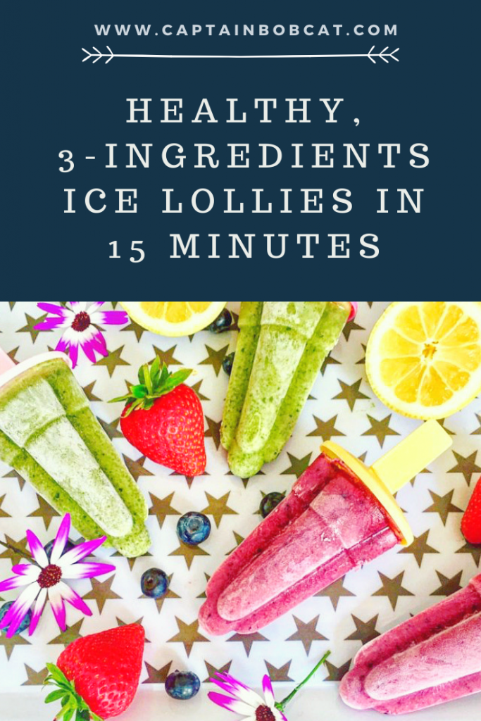 Healthy, 3 Ingredient Ice Lollies In 15 Minutes Healthy, 3 Ingredient Ice Lollies In 15 Minutes
