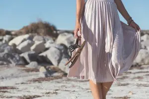 skirt sandals beach summer