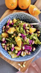 orange and kale salad