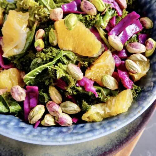 orange and kale salad