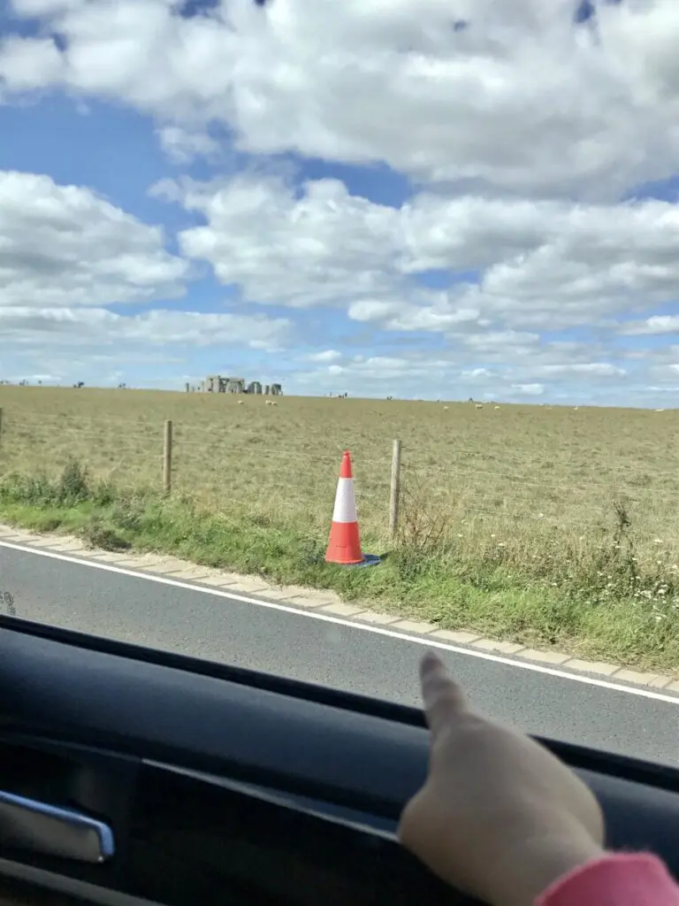 The sheep? No stonehenge!