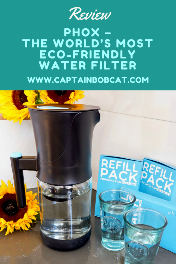 Review and Giveaway: Phox - The World's Most Eco-Friendly Water Filter