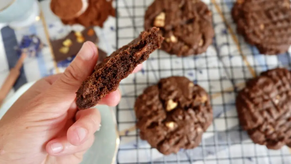 Luxurious Chocolate Cookies With Muscovado White Chocolate Chips