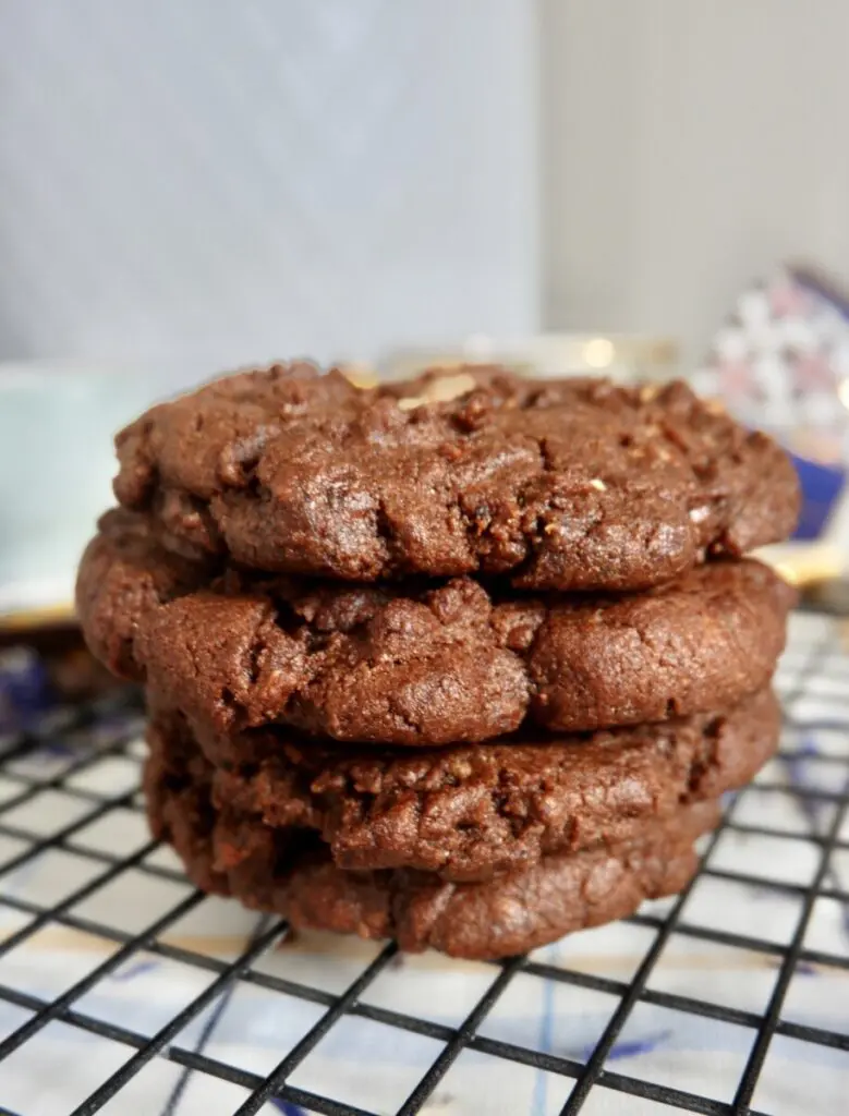 Luxurious Chocolate Cookies With Muscovado White Chocolate Chips