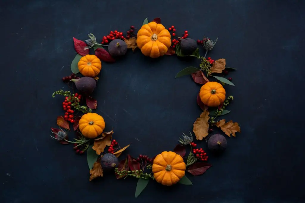 autumn halloween decoration