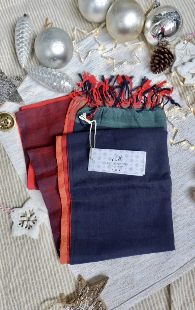 organic cotton scarf: Ethical Christmas Gifts