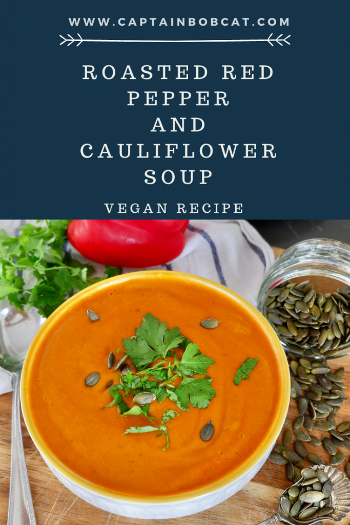 Roasted Red Pepper and Cauliflower Soup (Vegan) - Judge Soup Maker Review