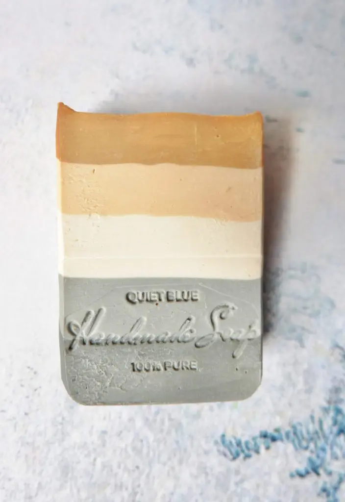 Quiet Blue soap
