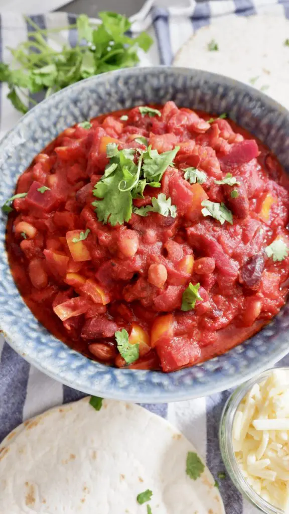 Vegan Bean Stew With Chilli And Cocoa Recipe