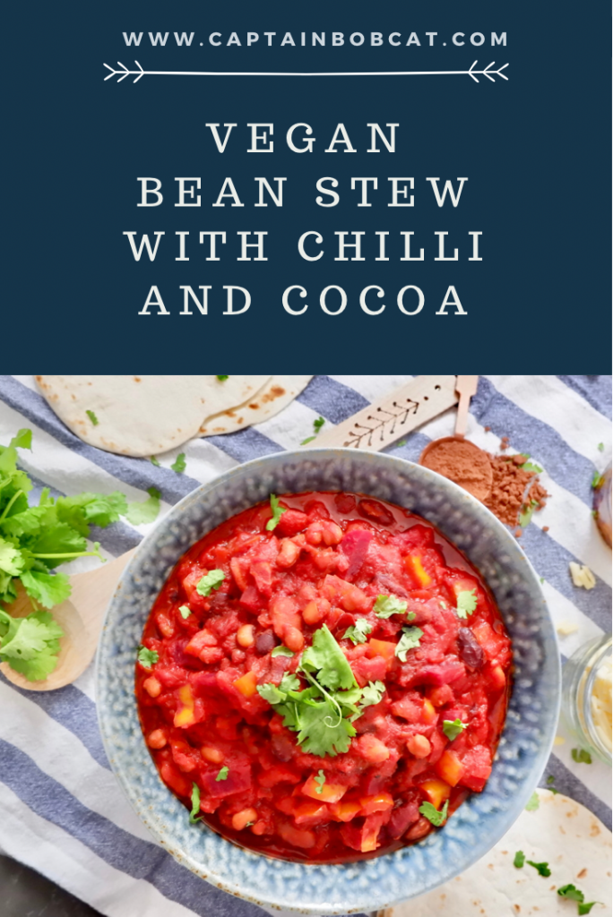 Vegan Bean Stew With Chilli And Cocoa Recipe