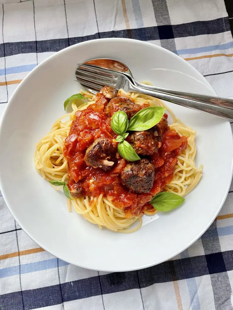 Vegan Meat Balls With Spaghetti Recipe