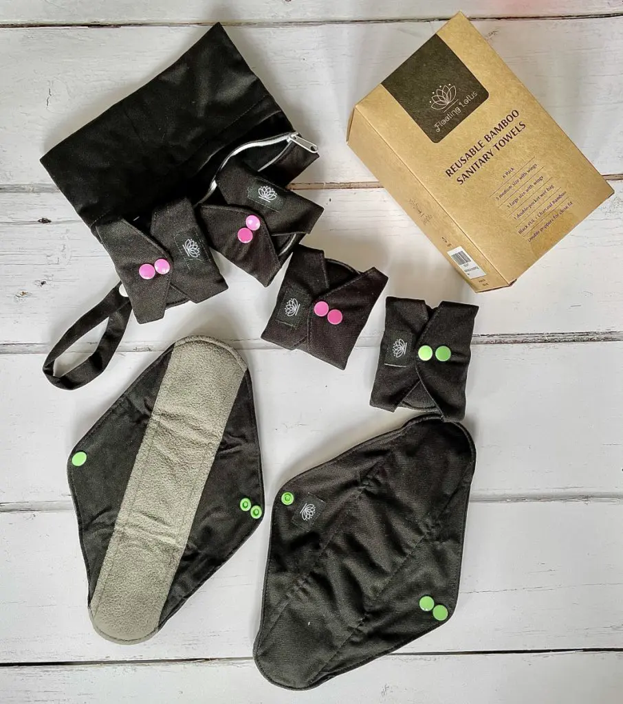ethical and green Floating lotus reusable period products