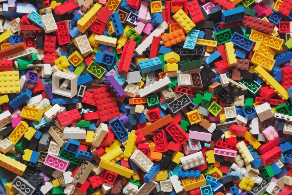 lego toy mess