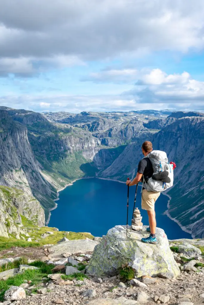 trekking mountain climbing