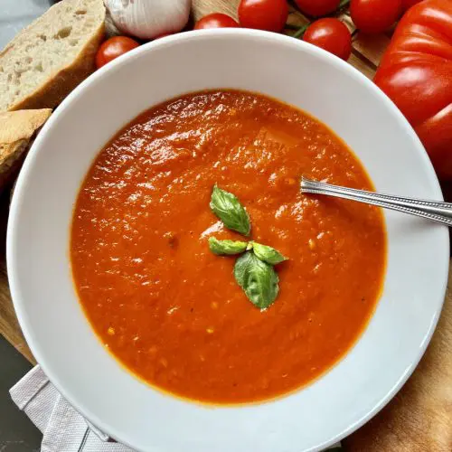Roasted Pepper and Tomato Soup