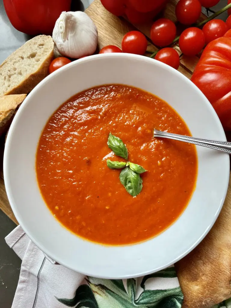 Roasted Pepper and Tomato Soup