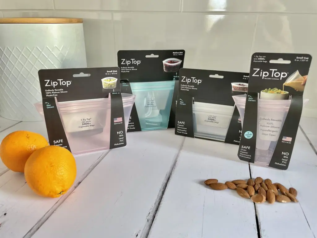 reusable zip top bags