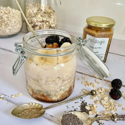 vegan overnight oats recipe