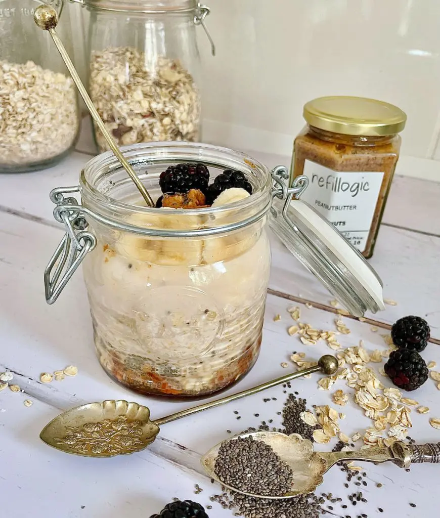 vegan overnight oats recipe