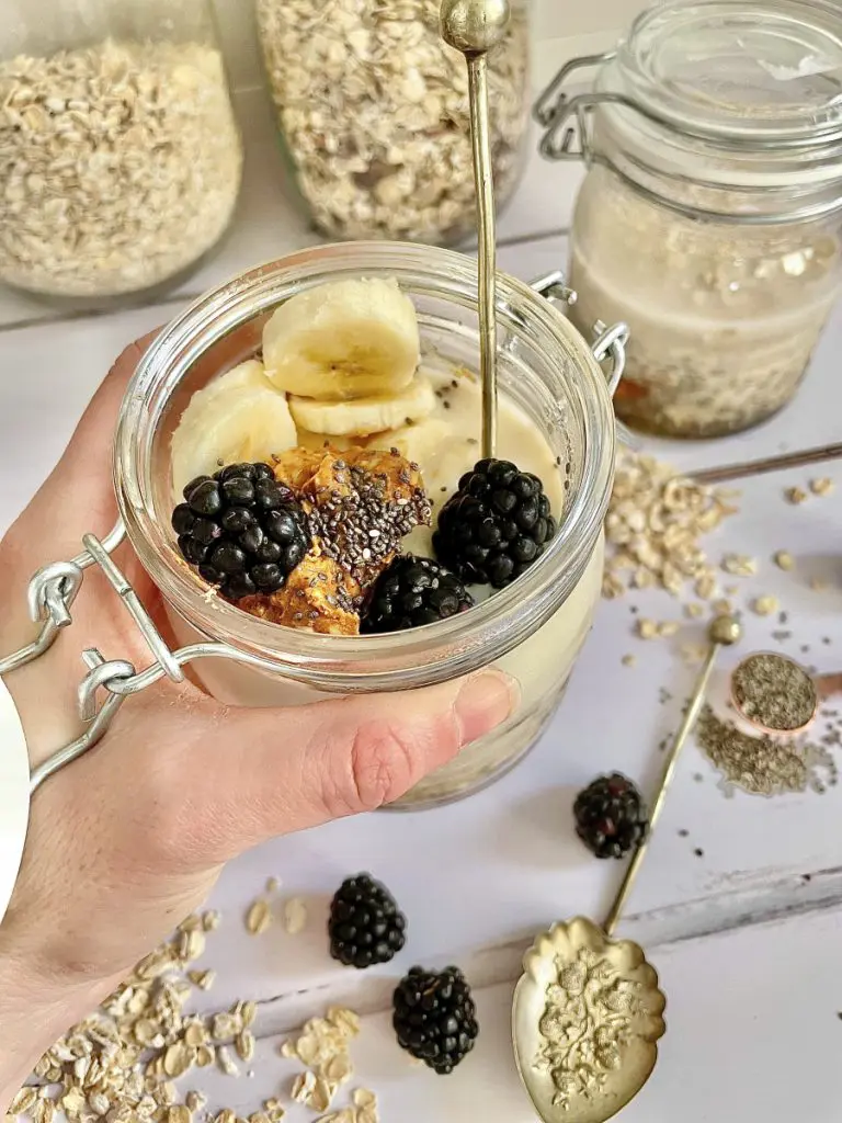 vegan overnight oats recipe