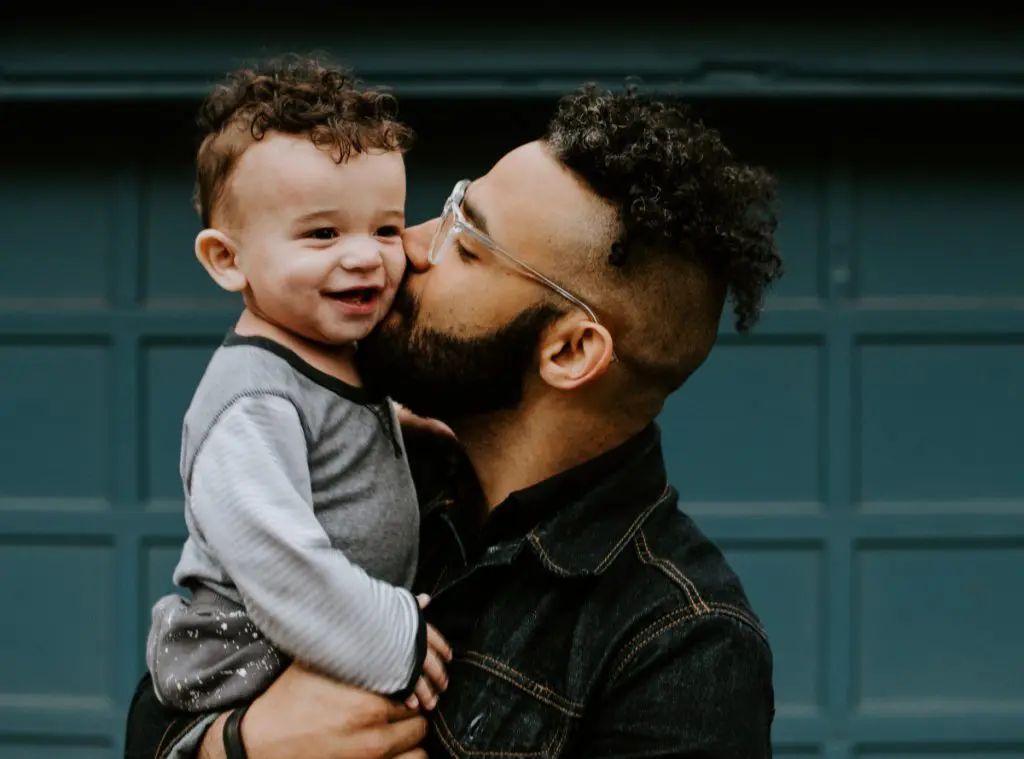 father dad baby boy