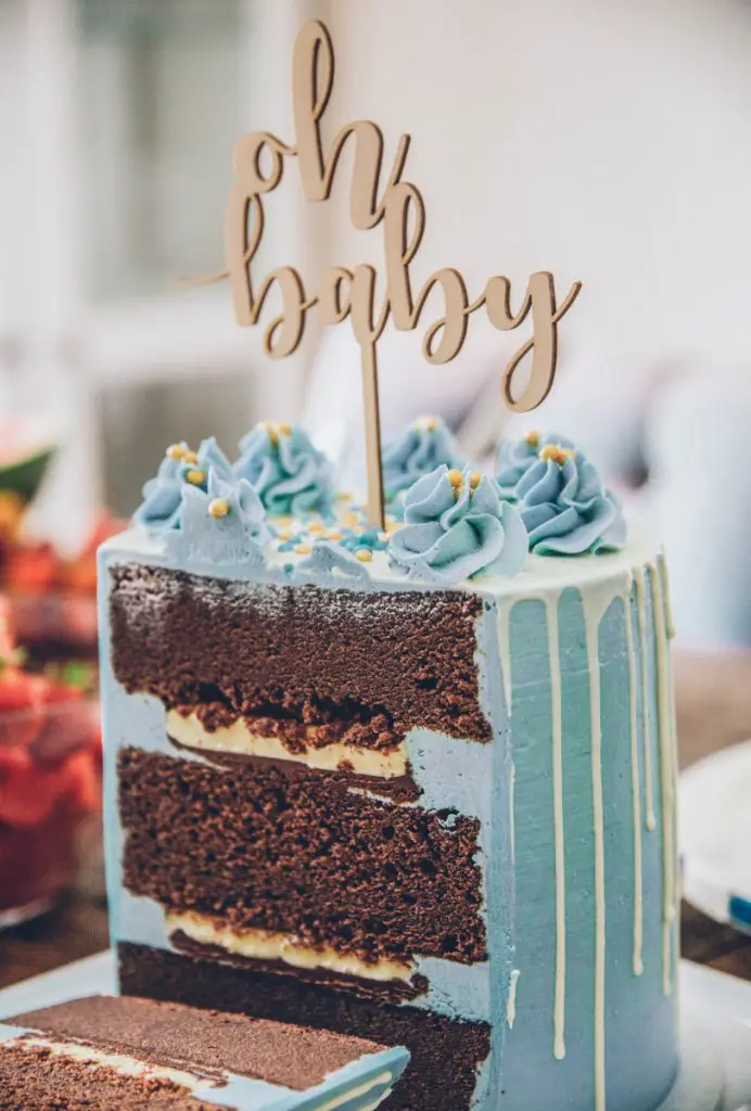 baby shower cake