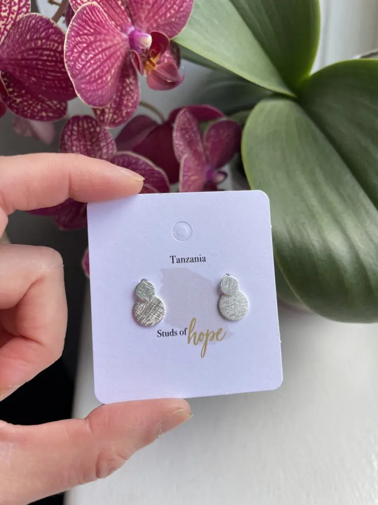 studs of hope earrings