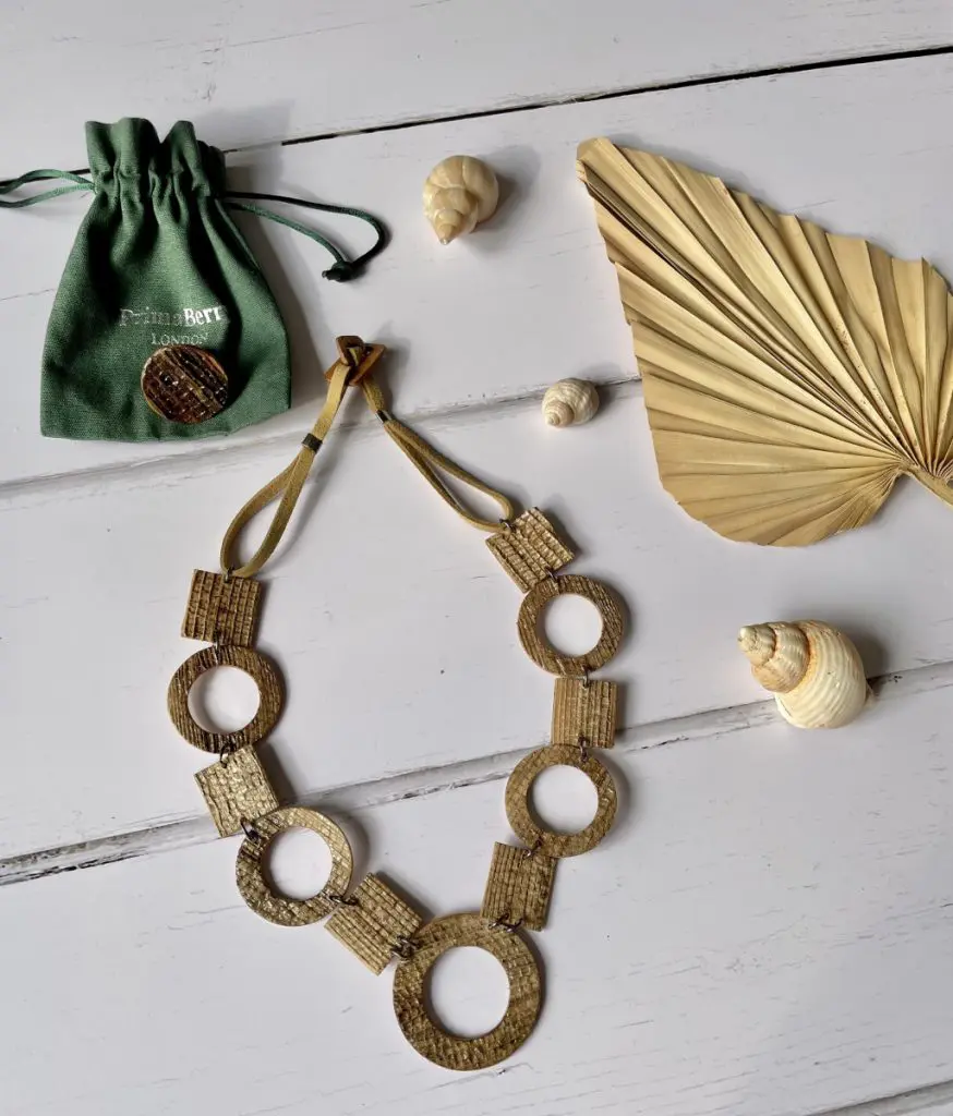 banana fibre jewellery